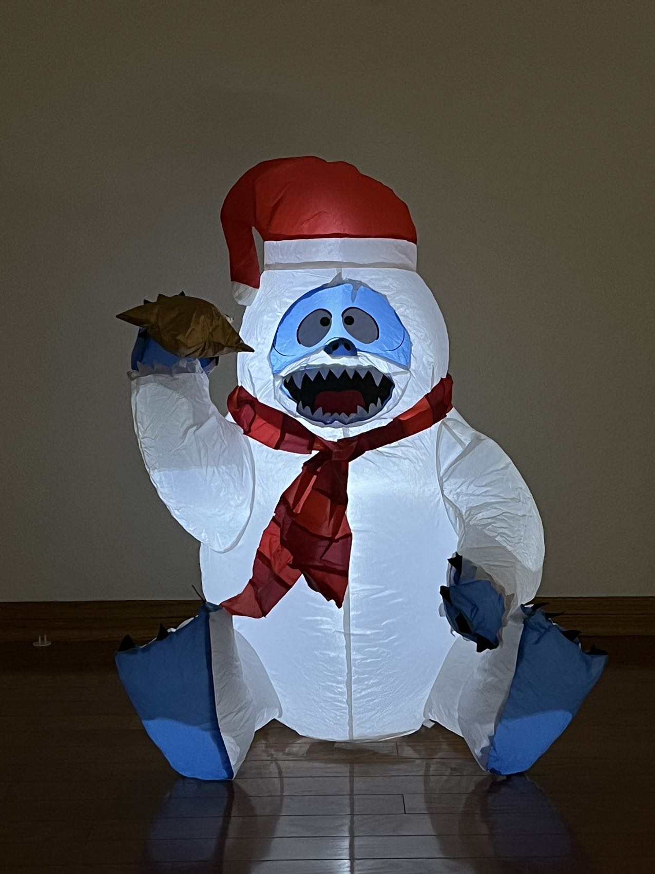 3 FT Inflatable Snow Monster