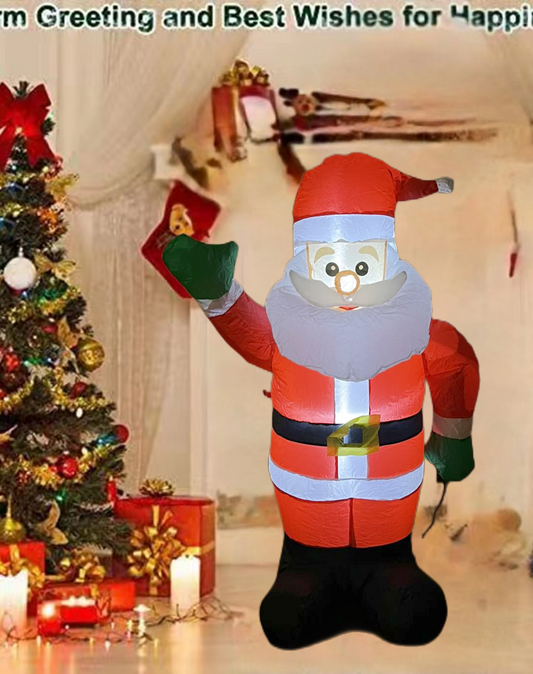 4 FT Inflatable Christmas  Santa Claus