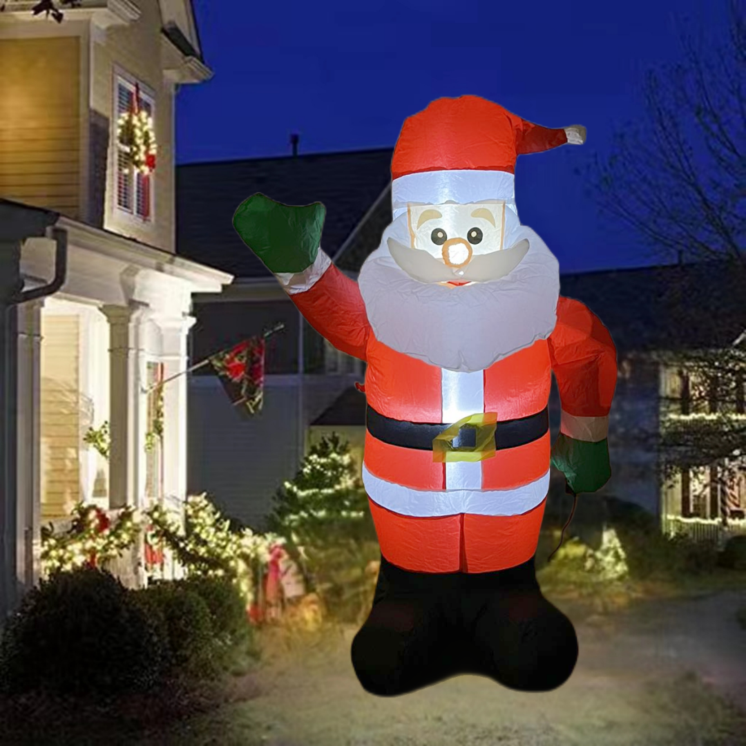 4 FT Inflatable Christmas  Santa Claus